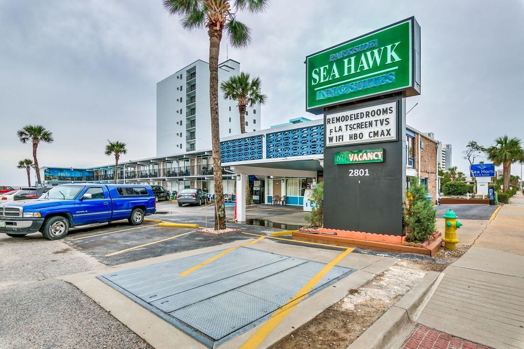 Sea Hawk Oceanfront Motel Myrtle Beach Eksteriør billede