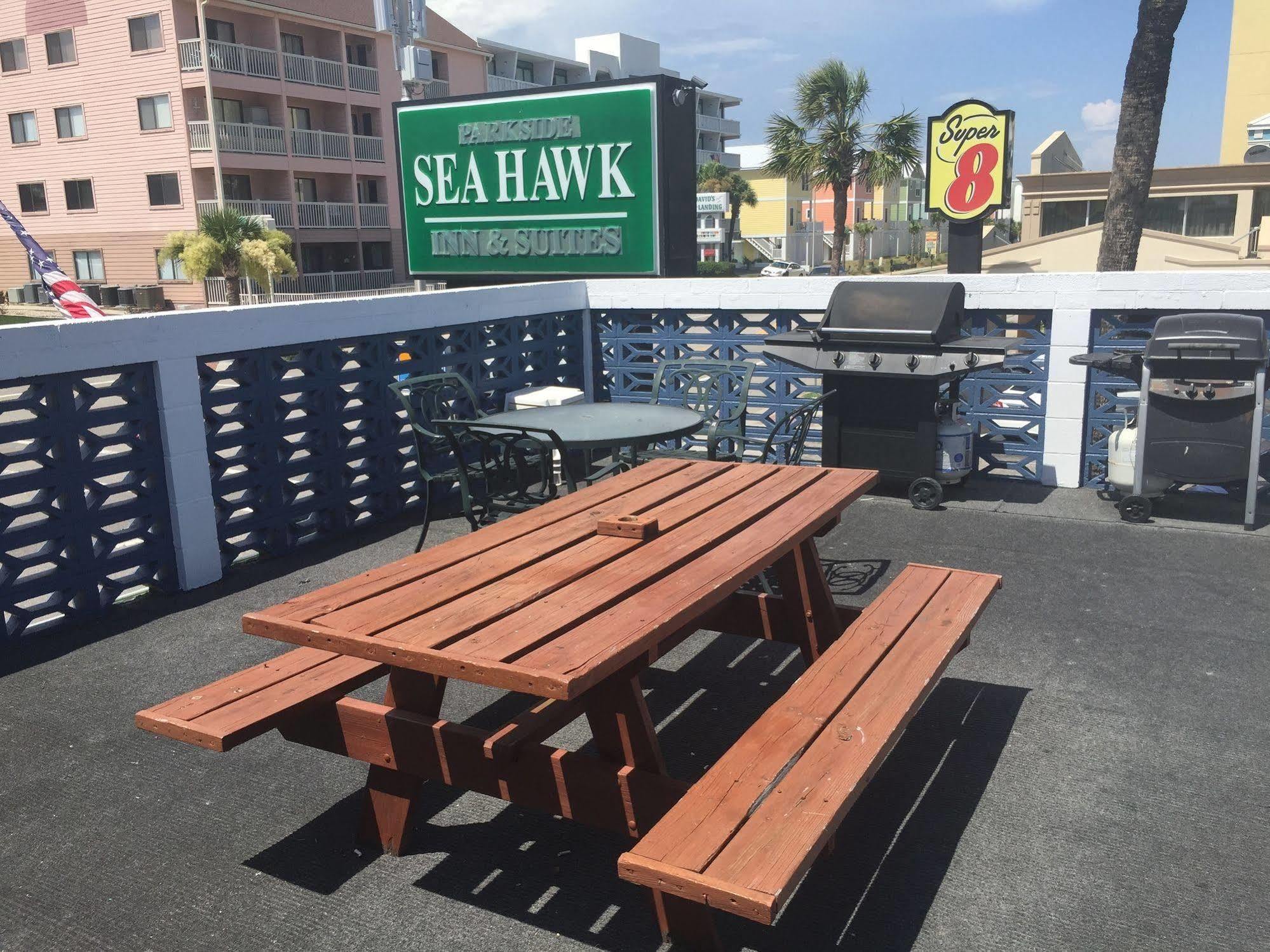 Sea Hawk Oceanfront Motel Myrtle Beach Eksteriør billede