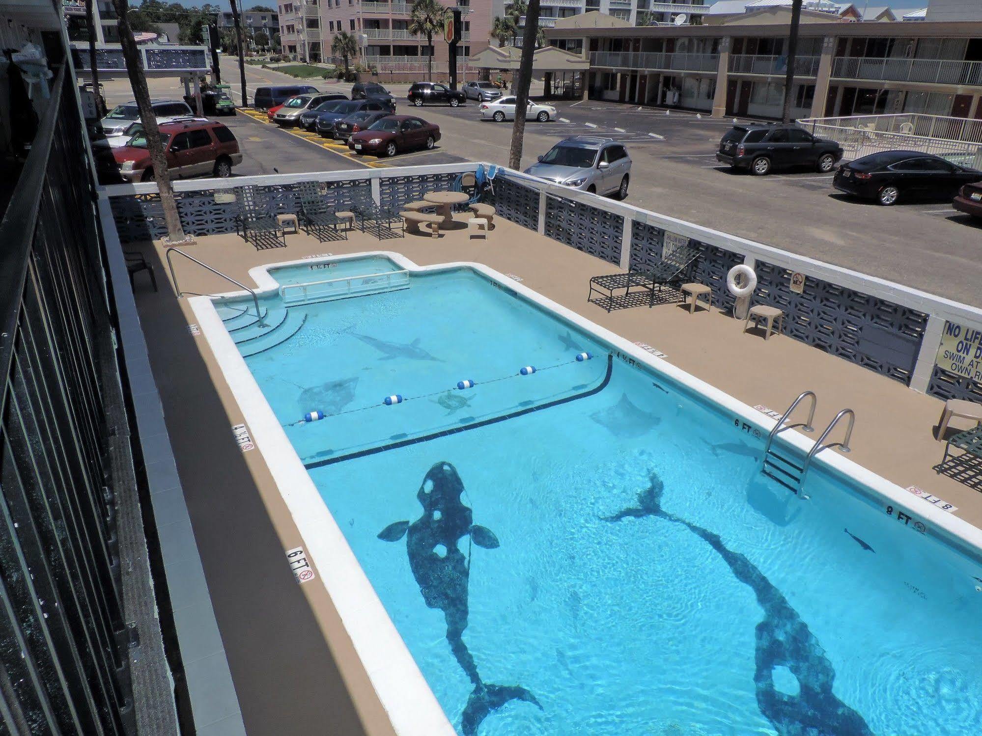 Sea Hawk Oceanfront Motel Myrtle Beach Eksteriør billede