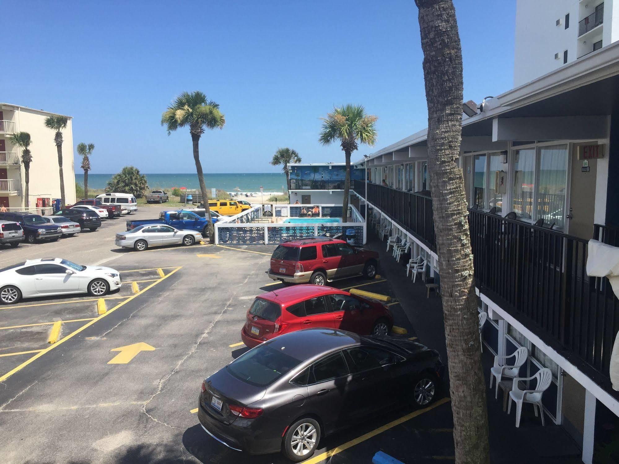 Sea Hawk Oceanfront Motel Myrtle Beach Eksteriør billede