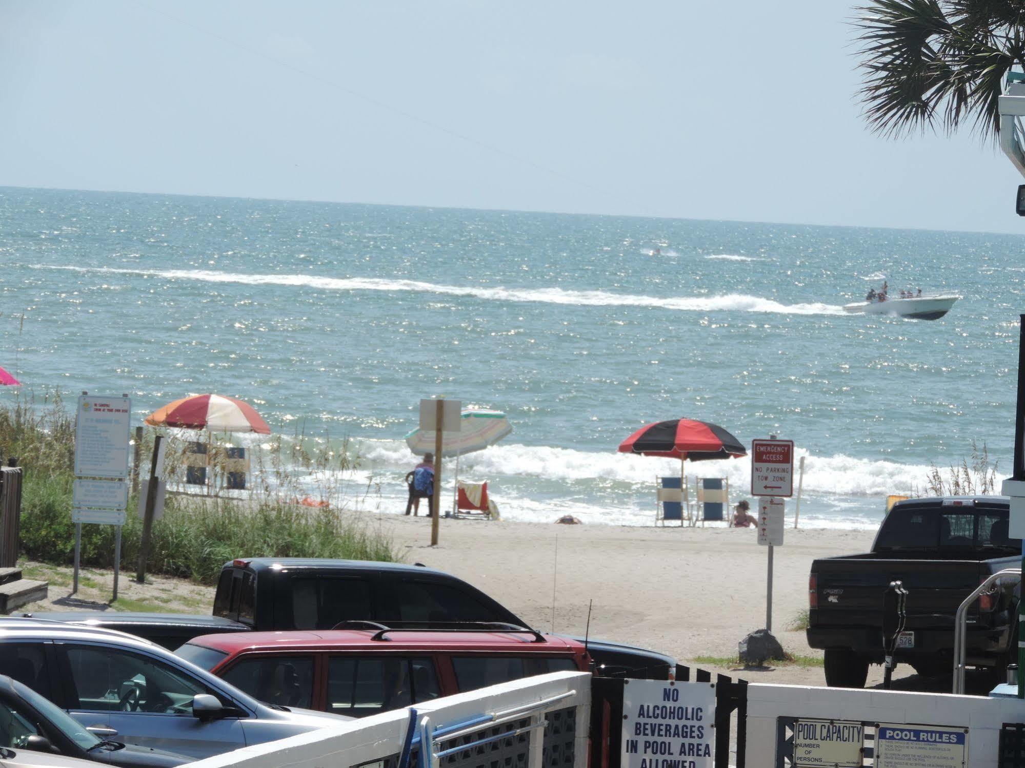 Sea Hawk Oceanfront Motel Myrtle Beach Eksteriør billede