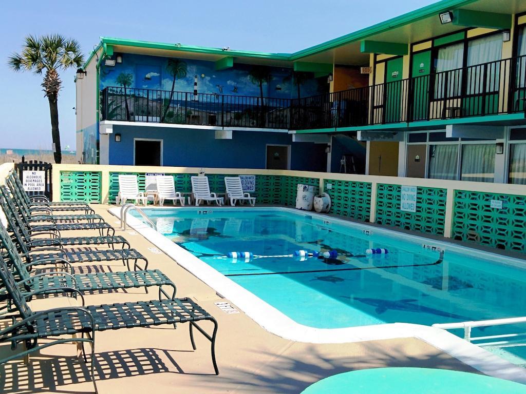 Sea Hawk Oceanfront Motel Myrtle Beach Eksteriør billede
